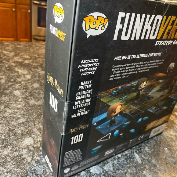 Funko POP! Verse Strategy Game NEW Harry Potter Complete 4 figures NIB - Picture 4 of 5